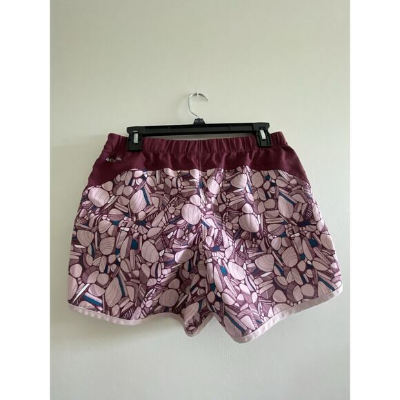 New Columbia women's sandy trail Run‎ short Stretch Deep madeira 4” Inseam Small - Picture 5 of 6